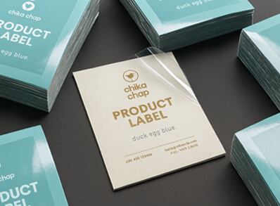 لیبل سلفون براق